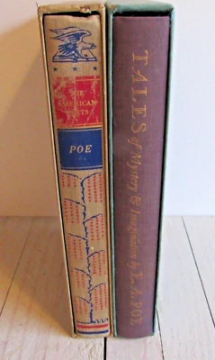 Vtg The Heritage Press Complete Poems of Edgar Allan Poe & Tales of Mystery 1941 Foto 1 de 4