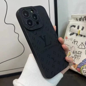 For iPhone 16 Pro Max 15 14 13 12 XR XS Phone Cover Fashion Trendy Case Frosted - Photo 1 sur 16