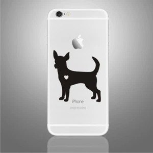 Cute Dog Decal Sticker PHONE, iPhone X, 6,6Plus,6s,6sPlus, 7,7Plus,8 - Picture 1 of 1