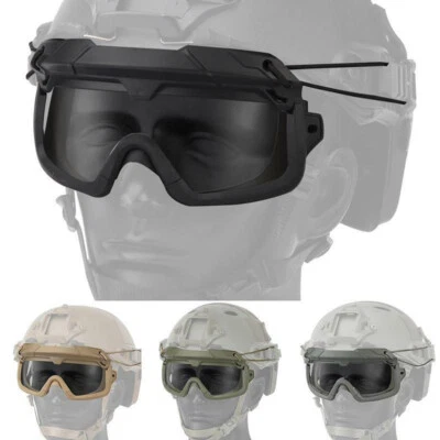 Tactical Safety Glasses Anti Fog Military Shooting Protection Eyewear Goggles - Image 1 of 4