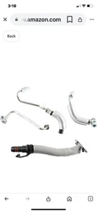 Laformo 4pc Turbo Oil Return Kit, 55587854, 55592600, 55567067, 55568031. Cruz S - Picture 1 of 6
