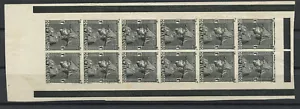 Neuseeland 1926 KGV 1d Platte PP x12 Kleinbogen auf ungummiertem Papier sehr schön - Bild 1 von 2