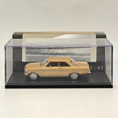 NEO 1/43 1963 Chevrolet Nova SS Gold Resin Models Car Colllection - Image 1 of 4