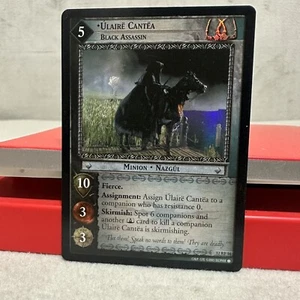 Lotr TCG Black Rider Ulaire Cantea Black Assassin FOIL 12RF16 LP - Picture 1 of 8