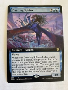 Dazzling Sphinx *Non-Foil* EXT ART C21 MTG NM/MT Strixhaven Combined Shipping - Picture 1 of 2
