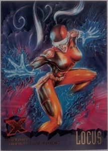 Fleer Ultra '95 Marvel X-Men Trading Card - Locus #82 - Picture 1 of 2