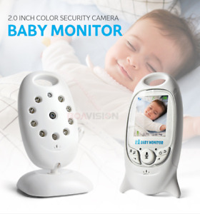 VB601 Digital Video Wireless Baby Monitor With Night Vision, Audio Music.