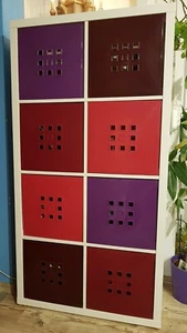 DEKAFORM-Tür für IKEA-Regale Expedit Kallax Nornäs,8 Stück,4 Farben,gebraucht - Bild 1 von 12