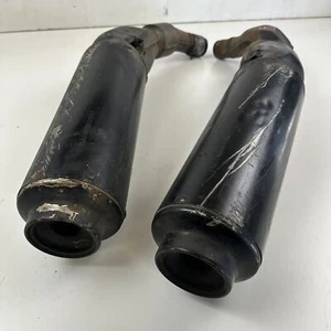 Honda CBR1000F CBR 1000 1998 Exhaust mufflers pipe cans silencers *damage - Picture 1 of 11