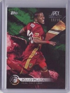 2016 Topps Apex MLS Green #6 Joao Plata 10/50 Jersey Number - Flat S/H - Picture 1 of 1