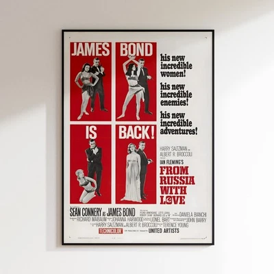 From Russia With Love - James Bond Poster, Movie Print - Image 1 of 4