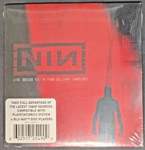 Nine Inch Nails Live Beside You In Time Sampler Blu-Ray 2007 Sealed - Imagen 1 de 2