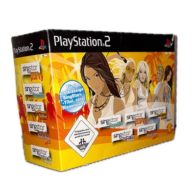 Nur die Verpackung SingStar PlayStation 2 Multipack PS2 Schuber Ersatzteil rar - Bild 1 von 4