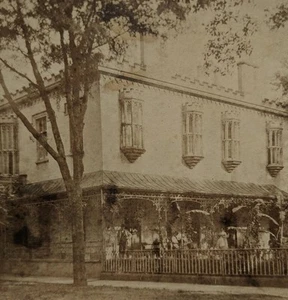 c1880 SAVANNAH GA RESIDENCE of CHAS. GREEN, CIVIL WAR GEN. SHERMAN HEAD QUARTERS - Picture 1 of 3