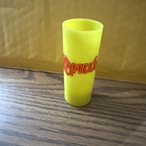 VETRO SHOT 4" KAKHLUA GIALLO PLASTICA - Foto 1 di 8