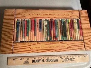 1964 TINY GOLDEN LIBRARY Miniatur Bücher Komplettsatz 36 Disney Dumbo Bambi - Bild 1 von 6