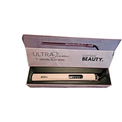 Cortex Beauty Ultra Slim 1" Digital Flat Iron Up To 450F .2 colors available. - Image 1 of 4