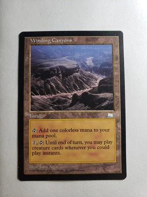 MTG, Winding Canyons, Weatherlight expansion,  Regular - Image 1 of 4