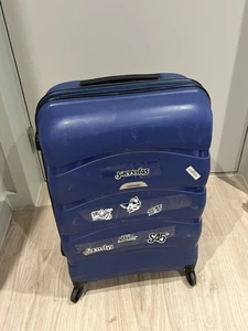 Samsonite Upright BLACK Hard Shell Suitcase 26 inch 2 wheel.  - Picture 1 of 2