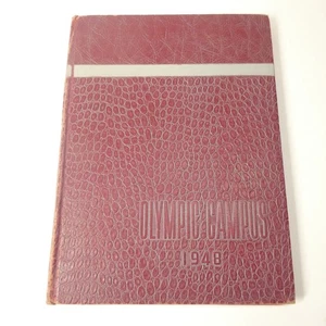 1948 Olympic Junior College Bremerton WA Yearbook Annual Vintage - Picture 1 of 8