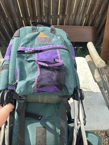 Kelty Kids Trek Wandern leichter Aluminium Stand Up Baby Kindertrage Rucksack - Bild 1 von 8