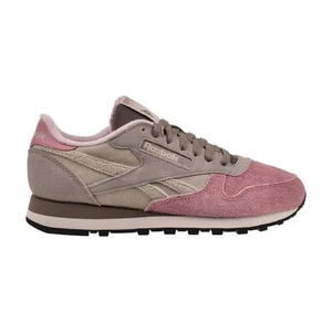 Scarpe uomo Reebok classiche in pelle sabbia/grigio/rosa 100221745 - Foto 1 di 6