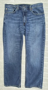 Levis 559 Jeans Mens 36x30 Blue Relaxed Straight Fit Denim Medium Wash - Picture 1 of 7