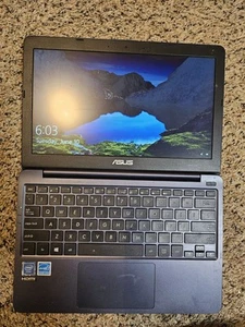 ASUS E203M 11.6 inch (32GB, Intel Celeron N4000, 1.10 GHZ, 2GB) Laptop - Blue - Picture 1 of 8