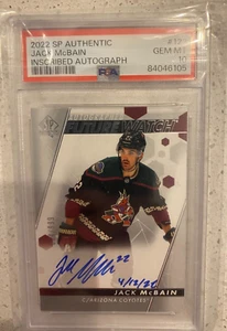 2022 SP authentic jack mcbain future watch auto inscribed psa 10 POP 1!!!!! - Picture 1 of 1