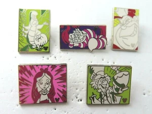 Disney Pin DLR 2011 Hidden Mickey Alice Wonderland Comics 5 von 6 #82308 - 82312 - Bild 1 von 5