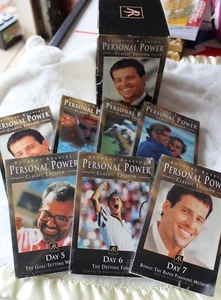 Personal Power ANTHONY ROBBINS Classic Edition Cassette Audio Tapes Box Set - Picture 1 of 12
