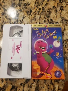 Barney Friends in Outer Space Classic Collection VHS Video Tape Promotional RARE - Picture 1 of 2