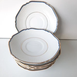 Piattino Mikasa Fine China REMEMBRANCE 8329 bordo oro 6" 7 pezzi Giappone V1 - Foto 1 di 3