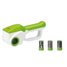 Grattugia Elettrica Houstyle Cordless Ricaricabile Verde/Bianco Con 3 Accessori