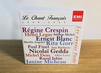 Le Chant Francais 1948-1965 EMI Classics 10 CD Box Set *LIKE NEW* - Image 1 of 4