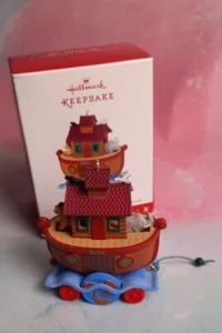 Arche Noah Weihnachtsmann zertifiziert 2016 Punze Ornament Tiere Bibel Geschichte Zugspielzeug - Bild 1 von 4
