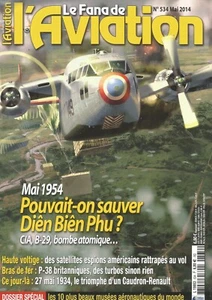 FANA DE L AVIATION N°534 TIGRES DE DIEN BIEN PHU / P-38 / CAUDRON C.450/ BALLONS - Imagen 1 de 3