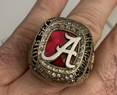 2016 ALABAMA CRIMSON TIDE SEC CHAMPIONS CHAMPIONSHIP PLAYERS RING Cover