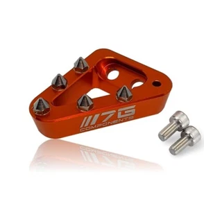 PUNTALE FRENO posteriore in ERGAL GAS GAS ec ec-f mc mc-f 85-450 21-23 ARANCIONE - Imagen 1 de 2