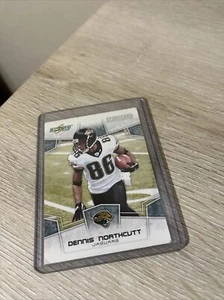 2008 Score Scorecard Jaguars Football Card #142 Dennis Northcutt /649 - Bild 1 von 7