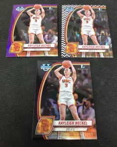 Bowman Chrome U Kayleigh Heckel 2024-25 negro/10 sigilo/48 refractor púrpura - Imagen 1 de 3