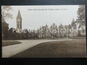c1919 - Eaton Hall showing the Golden Gates, Chester - Picture 1 of 1