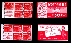 1962-1963 Choice of Jet over Capitol Booklet Panes C64a/b! MNH US Stamps - Picture 1 of 6