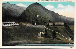 FORT CUMBERLAND 1754-56~CUMBERLAND,MD - Picture 1 of 2
