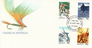 T3101 Australia 1979 Fishing FDI cover - Picture 1 of 2