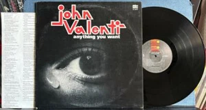 JOHN VALENTI ANYTHING YOU WANT~1976 ARIOLA AMERICA 1st PRESS LP~INSERT~JAZZ FUNK - Foto 1 di 3