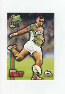 2010 Select NRL Champions Rugby League Nathan Merritt #153 (Souths Rabbitohs) - Picture 1 of 2