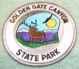 Parche de recuerdo Golden Gate Canyon State Park, Colorado - CO Colorado - Imagen 1 de 1