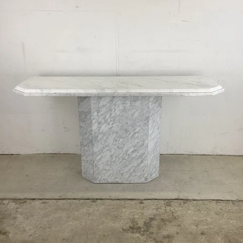 Modern Italian Marble Console Table Cover