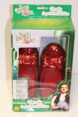 Zapatos Dorothy de lujo para niños con lentejuelas, nuevos - talla pequeña - pequeños - (11-12) Foto 1 de 4